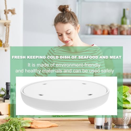 Plato Melamina Blanco Redondo 8.5 pulg INOOMP miniatura 4