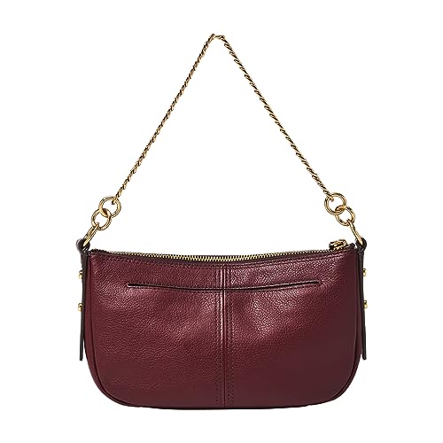 Fossil Jolie Small Crossbody Bag, Mahogany Lizard Stripe3