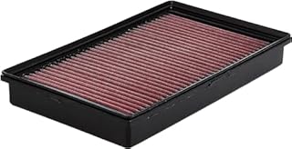 K&N 33-5000 filtr powietrza silnika: wysoka wydajność, premium, zmywalny, filtr zapasowy, zwiększona wydajność, 2013-2019 (Edge, Fusion, Galaxy, Mondeo, S-Max, Continental, MKZ)