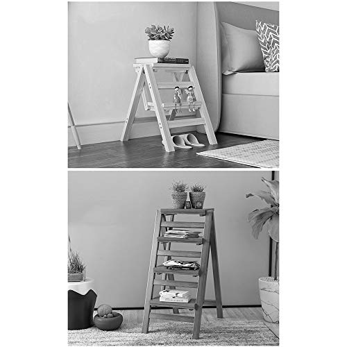 Taburete de escalada interior para alcanzar estantes de cocina altos 3
