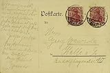 postkarte deutsches reich 10 pfennig  Ganzsache / Postkarte Deutsches Reich 2 x 75 Pfg. burgunderfarben