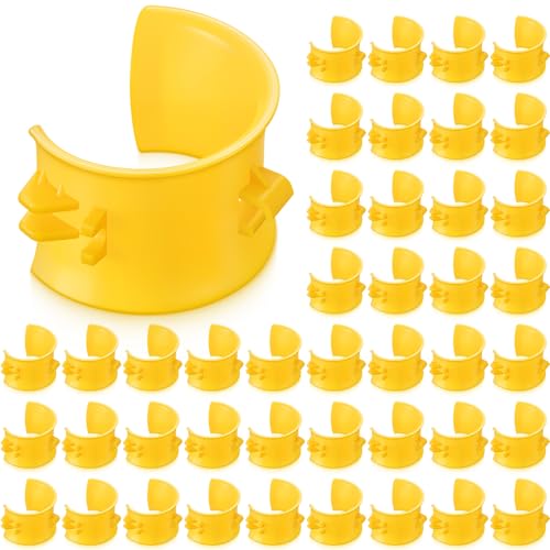 Chunful 100 Pack 2" Cable Support Bridle Ring Saddle, Bridle