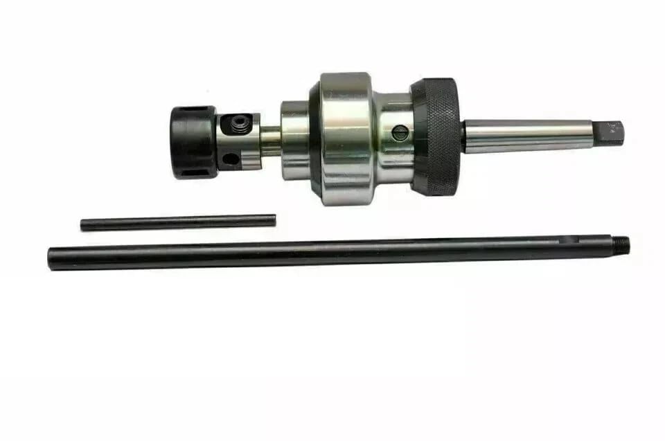 TUF - Precision Quality Reversible Tapping Attachment M3-M12 MT2 Shank | Self-Reversing Tapping Head | Adjustable Torque Clutch | Morse Taper MT2 | for Pillar Drill & Milling Machine