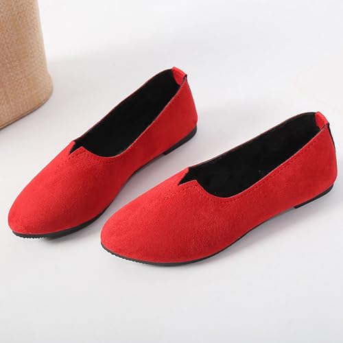 Square Toe Dolly Shoes Women Ballet Flats3