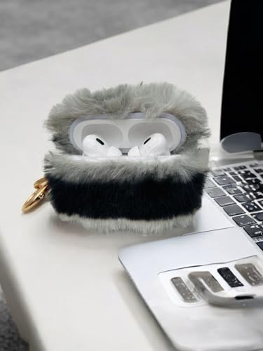 Image of SE HUB Earphone Case Cover Compatible with AirPods Case Cover | Soft Fur Skin Buds Full Protection Cover
