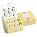 Tea Forte Organic Assorted Variety Tea Sampler, Tea Tasting Tea Chest Gift Box with 40 Handcrafted Pyramid Tea Infuser Bags, Black Tea, Herbal Tea, Oolong Tea, Green Tea, White Tea