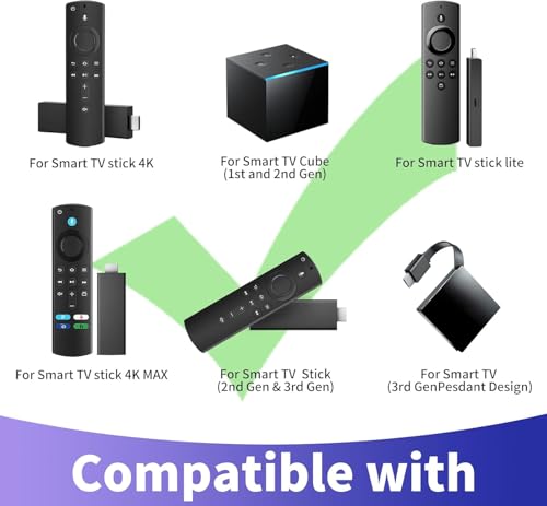 Image of L5B83G (FourthGen) Replacement Voice Remote Fit for AMZ SmartTV Cube (1stGen, 2ndGen), for AMZ SmartTVStick (4K, 4K Max, Lite), Fit for SmartTVStick
