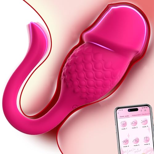 Vibrator Sex Toys Dildo App Control Long Distance Wearable Egg Vibrators & 10 Modes Powerful Butt Plug Clitoral Stimulator Couples Sex Toys4couples Men & Women Adult Toys Waterproof Anal Plug
