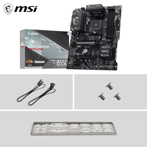 Carte mère MSI B550 GAMING WIFI AMD B550 AM4 DDR4 ATX PCIe 4.0 RGB - vue 9