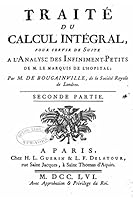 Trait� Du Calcul Int�gral Pour Servir de Suite � l'Analyse Des Infinitiment-Petits 1517198224 Book Cover