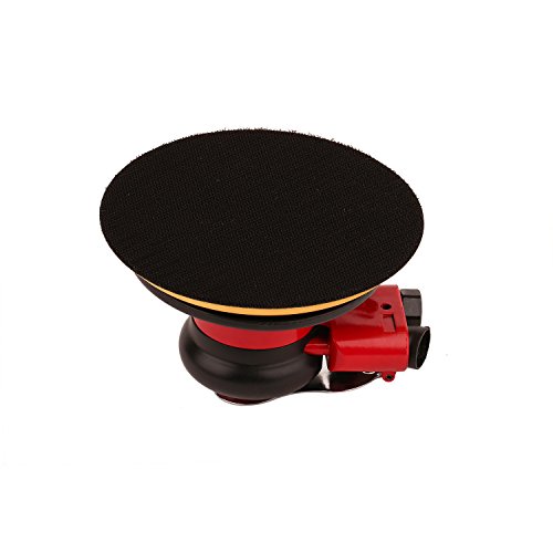 Professional Air Random Orbital Palm Sander, Dual Action Pneumatic Sander, Low Vibration, Heavy Duty … (6 Inch) #TOP4