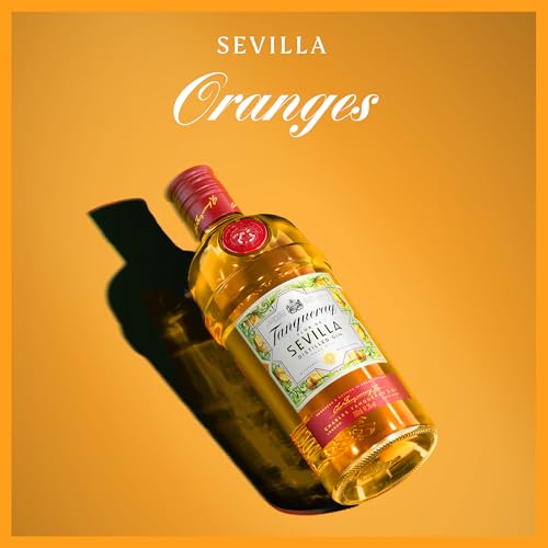 Foto von Tanqueray Flor de Sevilla, mit Orangengeschmack, 41.3% Vol, 700ml