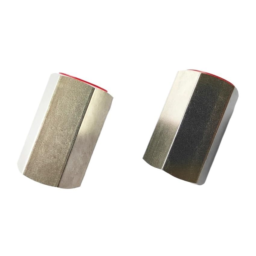 1pc Female NPT BSPT Hex Coupling 1/8" 1/4" 3/8" 1/2" 3/4" Reducer Connector 3000psig 20MPa Pipe Fitting 316 Stainless Steel(NPT (F) x NPT (F),1 in x 0.5 in) Brass Hose