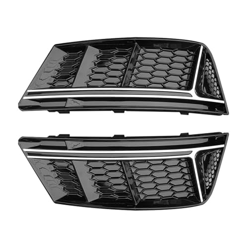 Moldura de luz antiniebla delantera para Audi A4 B9 2016-2019 con parachoques estándar