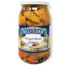 Belveder Borowik Whole Pickle Cepes 31.74 oz 900g, Vegan, Non-GMO, Gluten-Free Pack of 1