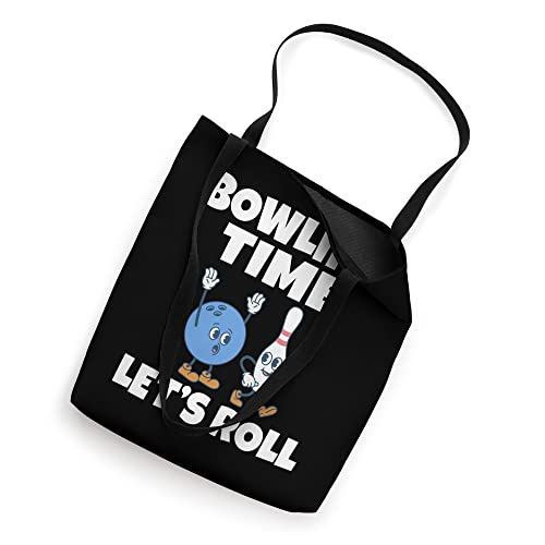 Bolso Tote Bowling Time Lets Roll Bowling Team miniatura 2
