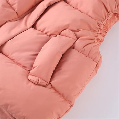 Kids Winter Puffer Down Vest Hooded Lightweight Warm Sleeveless Jacket Boys Girls Zip Up Outerwear3