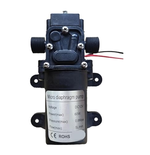 Pompe de pulvérisation 12V 60W pour système d'arrosage de jardin