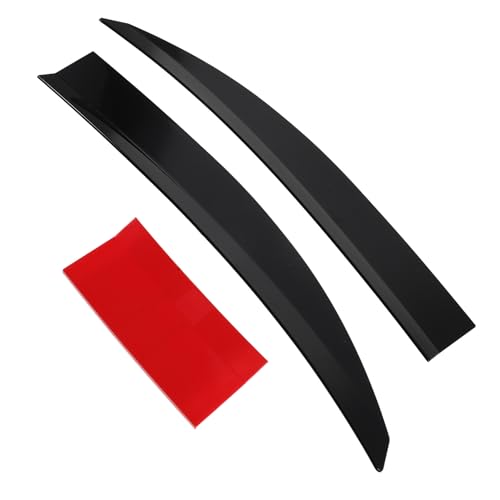 Aileron arrière réglable en 3 sections Mipcase noir et rouge pour berlines