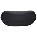 Sunglasses Case, for Everyday Glasses, Sports Eyeglasses & Goggles Fits Standard Size Eyewear, Lightweight, Zipper Closure - By OptiPlix (BLACK)