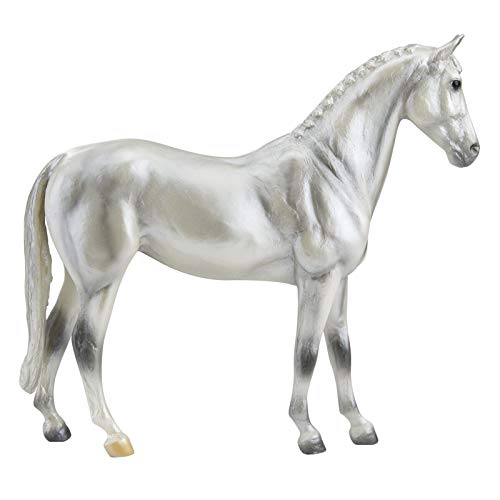 Jouet pour cheval Breyer Trakehner gris nacré, créez votre écurie miniature Freedom