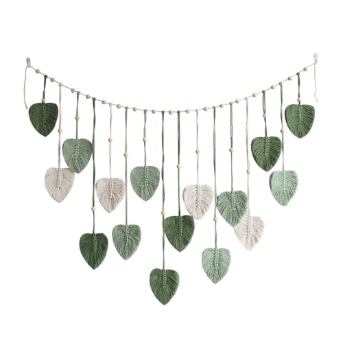 Pendentifs muraux feuille verte douceur et poésie pour votre maison - 4