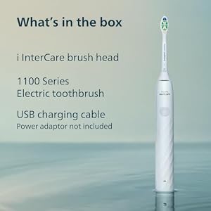 Philips Sonicare 1100 Rechargeable Electric Toothbrush, 1 Brush Head, White — photo 2 of 6