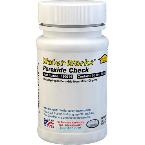 Industrial Test Systems 480014, Peroxide Check (Pack of 16 pcs)