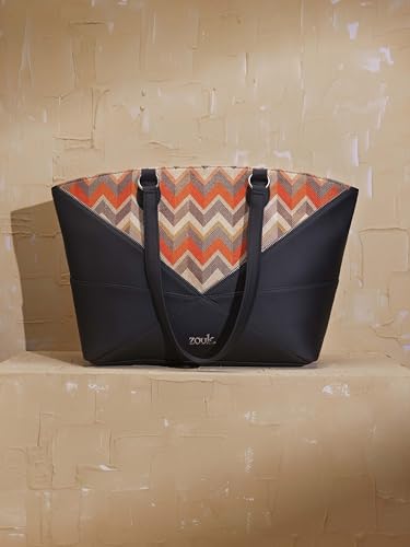 Image of ZOUK Rhea Kapoor Tote Bag - | Elegant Vegan Leather Tote for Women |