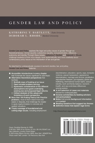 Gender Law and Policy