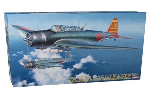 Hasegawa 1:48 Scale B5N2 Type 97 Kate Model 3 Model Kit