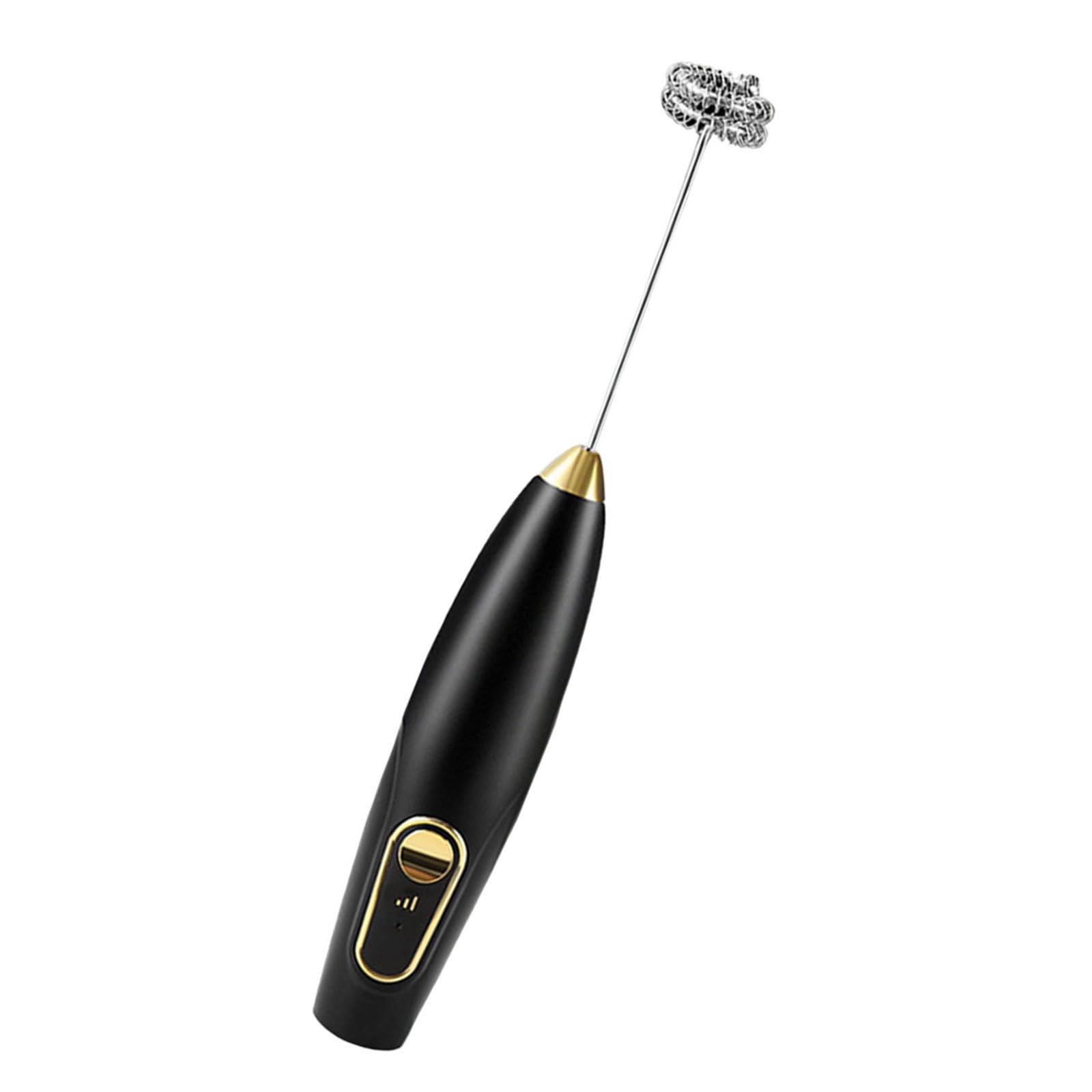 Buxuaaaa Multifunctional Mixing Tool Electric Milk Frother Electric Blenders Food Beaters Beaters for Various Cooking Usb Rechargeable Whisk