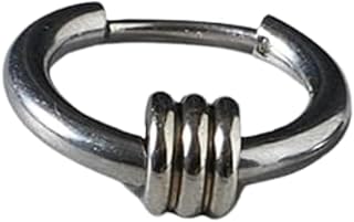 SALTY ALPHA Anti Tarnish Single (1 Side) Barb Bali Earring for Men | Ear Hoop for Man | Stylish Fashion Jewellery Accessor... Price In India
