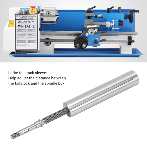 Manga de Cabeçote Móvel Cônico MT2 para Mini Torno 210 Manga de Cabeçote Móvel para MX-210 WM-210 8x