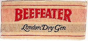 Pub Paraphernalia Beefeater Bar Towel