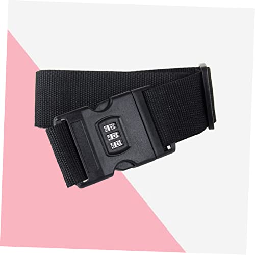 TENDYCOCO 4 Pcs Alça De Bloqueio Faixa De Bagagem Porta Malas Alças De Bagagem Ajustáveis Alças De B