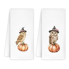 Halloween Owl Towels