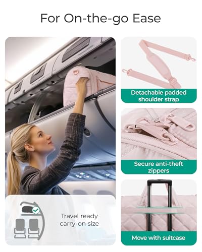 bagsmart black travel bag – image 6