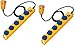 Produktbild Doppelpack Brennenstuhl Super-Solid SL 544 D FI IP44 Steckdosenverteiler Baustelleneinsatz und Outdoor 5-Fach 5m, 1159870816 (2)