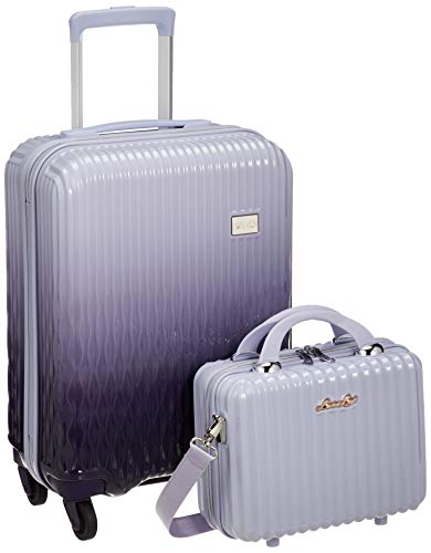 [シフレ] スーツケース ハードジッパー 小型 Sサイズ LUN2116-48 機内持ち込み可 保証付 32L 48 cm 2.8kg WHGY/NV