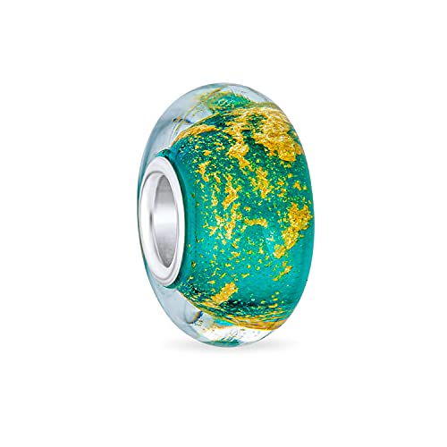 Abalorios de vidrio de Murano azul y rojo para personalizar tu pulsera 2