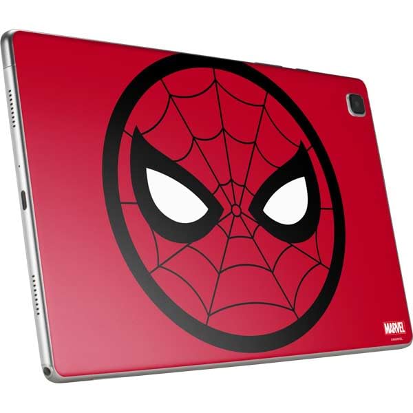 Skinit Decal Tablet Skin Compatible with Galaxy Tab A7 (2021) - Officially Licensed Marvel Spiderman Spiderman Emblem Design