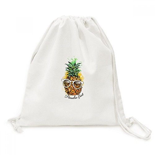 Sac cordon ananas en toile pour transporter vos affaires sans effort