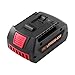 Price comparison product image FUNMALL BAT610G 18V 5.5Ah Replacement for Bosch Battery BAT609 BAT610G BAT618G BAT619 BAT621 BAT620 Cordless Power Tools with LED Charge Indicator