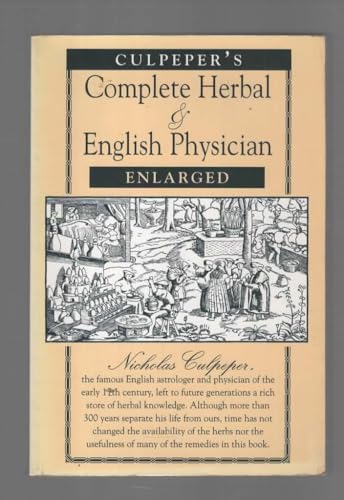 Culpeper's Complete Herbal and English Physician 0916638200 Book Cover