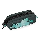Marke: JIRT Big Zipper Holder Pouch Brieftasche Sea Fairy Mermaid Hochwertige Federmäppchen Tasche