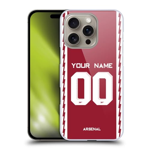 Cadeau idéal Arsenal FC : coque personnalisée pour iPhone 16 Pro