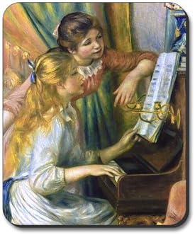 Art Plates Renoir: Girls at Piano Brand Mouse Pad