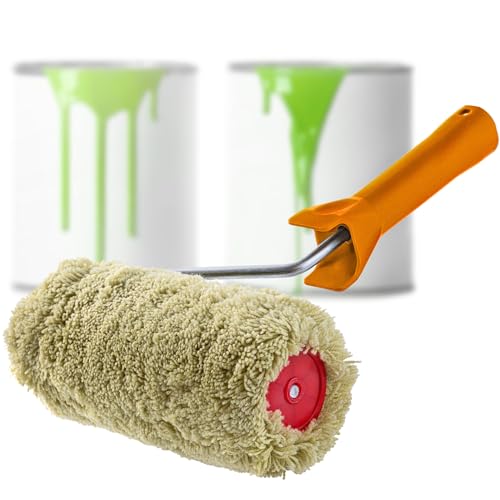 Farbroller Reiniger - Praktisches Reinigungsgerät Für Farbrollen, Kompatibel Mit Gartenschlauch