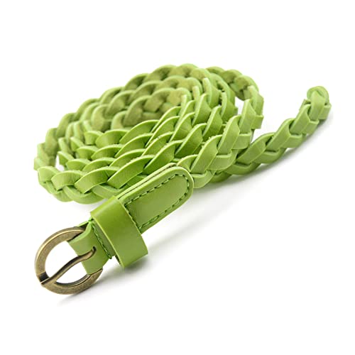 Stevenurr Cintura da donna in pelle intrecciata